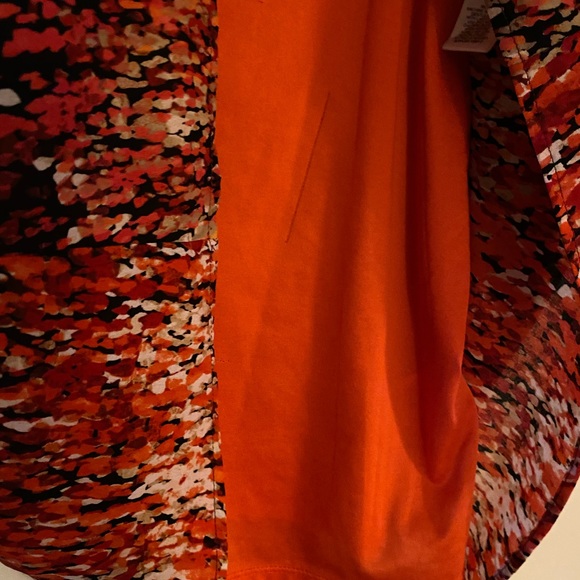 Ladies XL dressy tank with sewn in spaghetti strap camisole - Picture 9 of 13